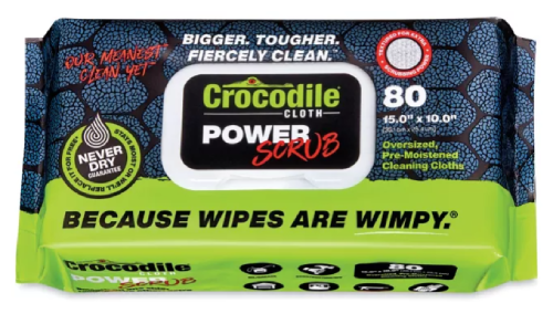 6500-080- crocodil scrub